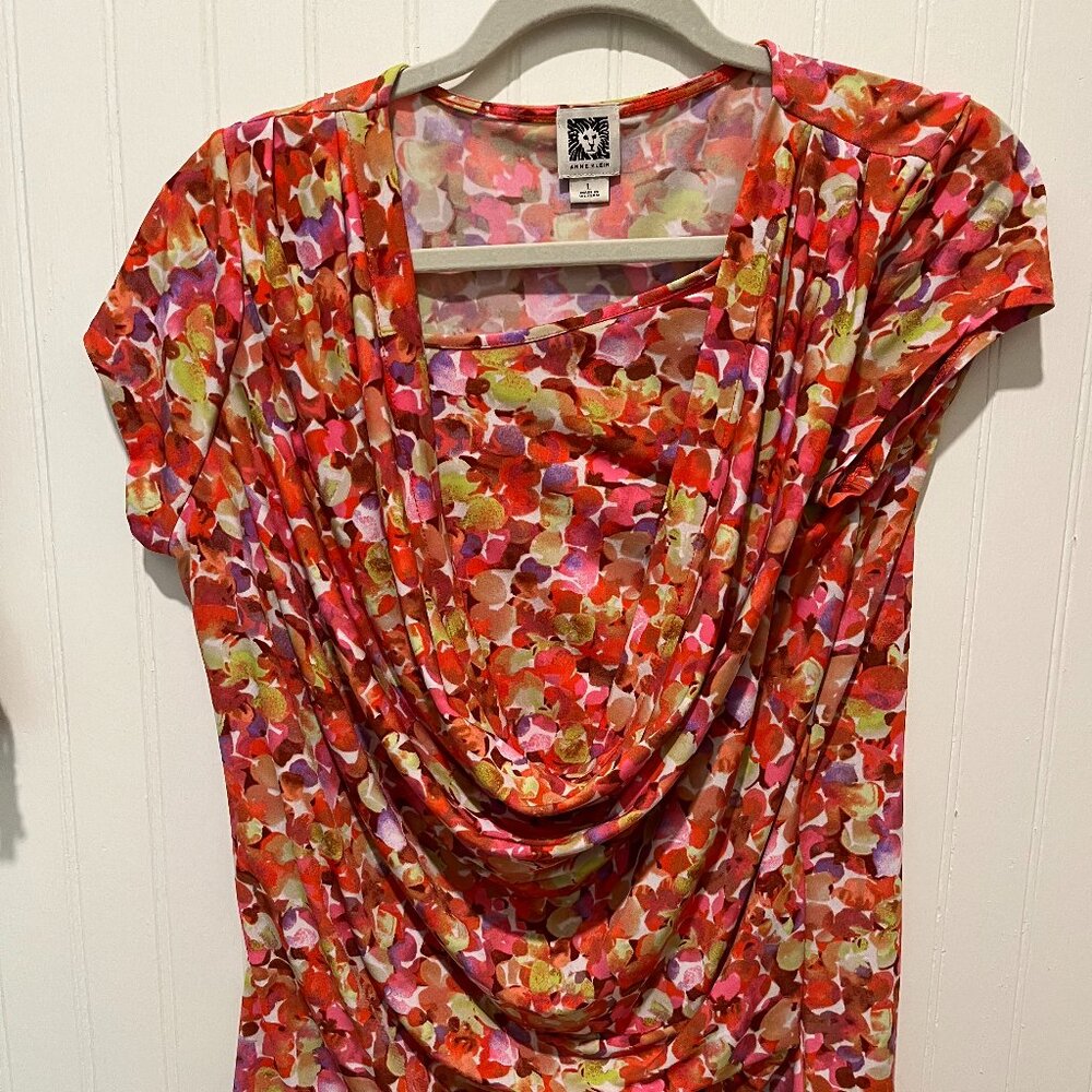 Anne Klein Cap Sleeve Top